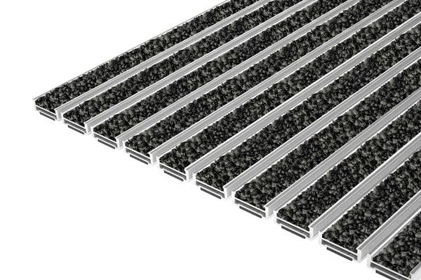 Top Clean ROBUST PULSE: Die Eingangsmatte Top Clean ROBUST PULSE mit der PULSE-Einlage aus 100% Polyamid eignet sich für hohe Beanspruchung im Innenbereich.